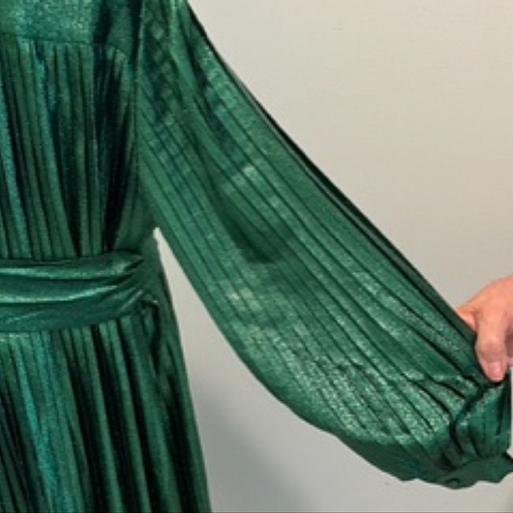 Marc Jacobs Emerald Green Runway Dress from Fall 2019 - Picture 13 of 16